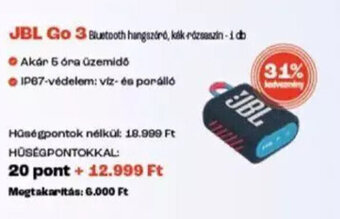 Spar Jbl Go 3 1 db ajánlat