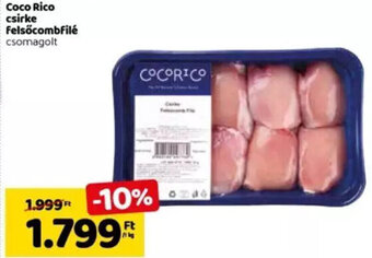 Spar Coco Rico csirke felsőcombfilé 1 kg ajánlat