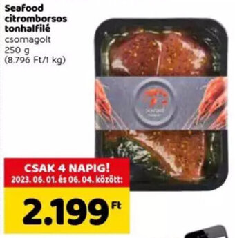 Spar Seafood citromborsos tonhalfilé 250 g ajánlat