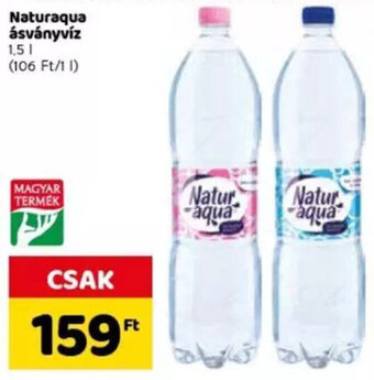 Spar Naturaqua ásványvíz 1,5 l ajánlat