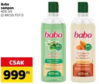 Spar Baba sampon 400 ml ajánlat