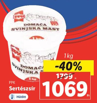 Ppk Sertészsír 1 kg