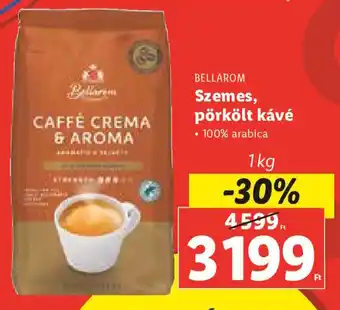 Bellarom Szemes, pörkölt kávé 1 kg
