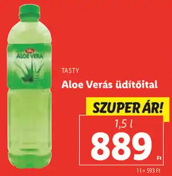 Lidl Tasty Aloe Verás üdítőital 1,5 l ajánlat