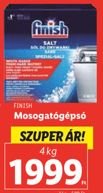 Lidl Finish Mosogatógépsó 4 kg ajánlat