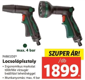 Lidl Parkside Locsolópisztoly 1 db ajánlat