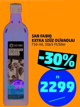 PENNY San Fabio extra szűz olívaolaj 750 ml ajánlat