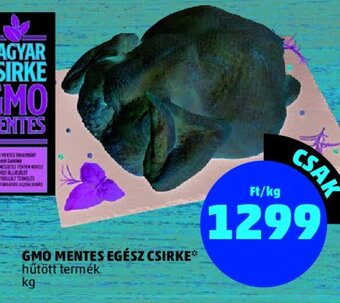 PENNY Gmo mentes egész csirke 1 kg ajánlat