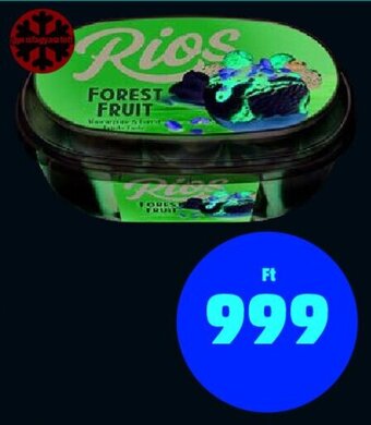 PENNY Rios mascarpone- erdei gyümölcs ízű jégkrém 900 ml ajánlat