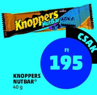 PENNY Knoppers nutbar 40 g ajánlat