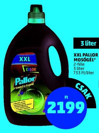 PENNY XXL Pallor mosógél 3 l ajánlat