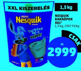 PENNY Nesquik Kakaópor XXL 1,3 kg ajánlat