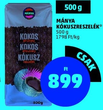 PENNY Mánya kókuszreszelék 500 g ajánlat