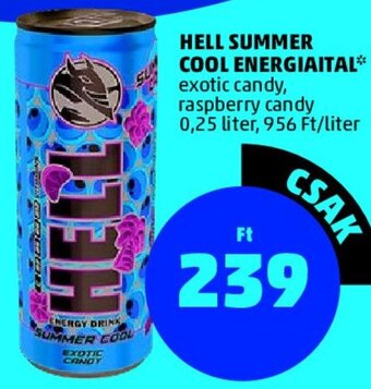 PENNY Hell summer cool energiaital 0,25 l ajánlat