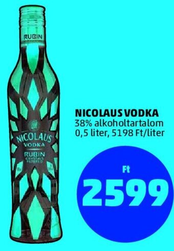 Nicolaus vodka 0,5 l