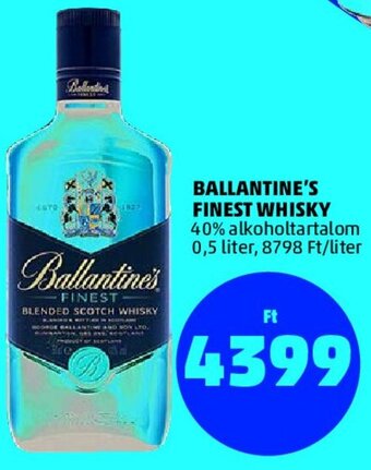 Ballantine's Finest whisky 0,5 l