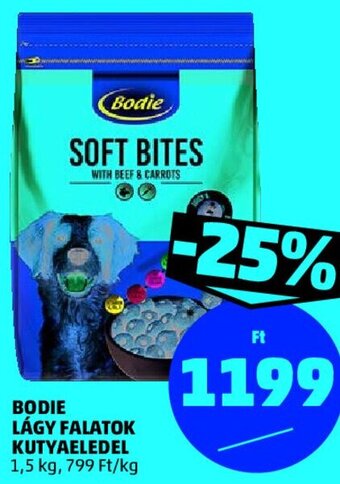 Bodie lágy falatok kutyaeledel 1,5 kg