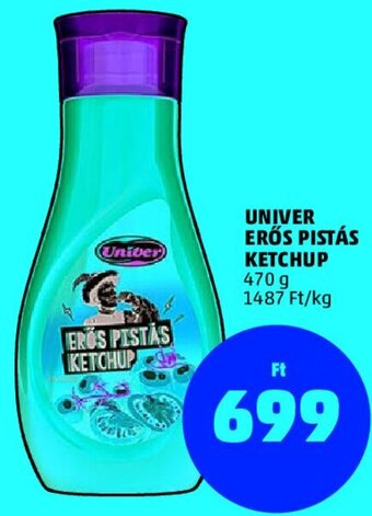 PENNY Univer erős pistás ketchup 470 g ajánlat