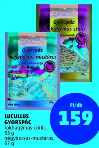 PENNY Lucullus gyorspác 37 / 35 g ajánlat