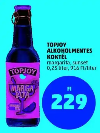 PENNY Topjoy alkoholmentes koktél 0,25 l ajánlat