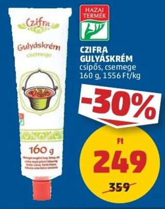 PENNY Czifra Gulyáskrém 160 g ajánlat