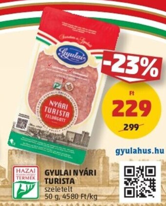 PENNY Gyulai nyári turista 50 g ajánlat