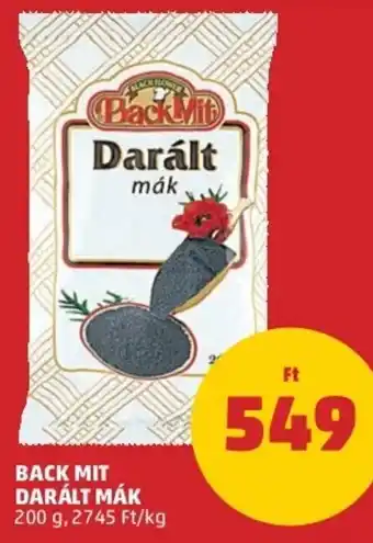 PENNY Back Mit darált mák 200 g ajánlat