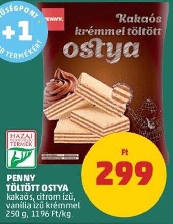 PENNY Penny töltött ostya 250 g ajánlat