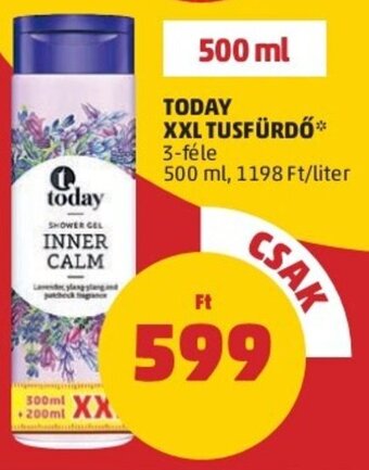 PENNY Today XXL tusfürdő 500 ml ajánlat