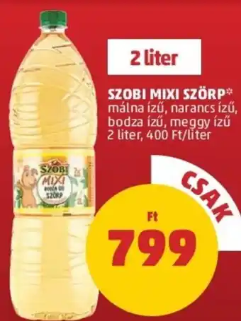 Szobi mixi szörp 2 l