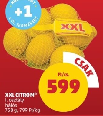 PENNY XXL citrom 750 g ajánlat