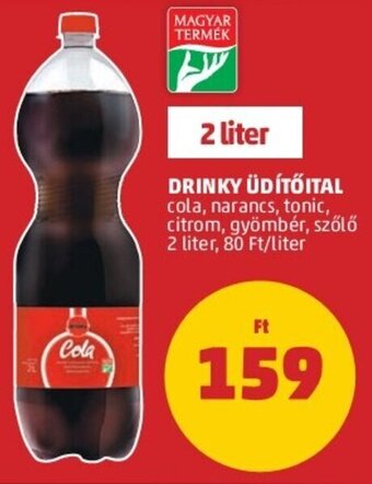 PENNY Drinky üdítőital 2 l ajánlat