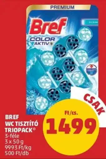 Bref wc tisztító triopack 3 x 50 g