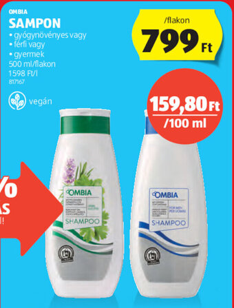 ALDI OMBIA SAMPON 500 ml ajánlat