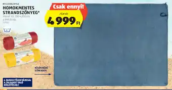 MY LIVING STYLE HOMOKMENTES STRANDSZŐNYEG 1 db