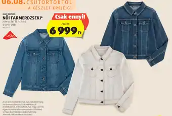 ALDI BLUE MOTION NŐI FARMERDZSEKI 1 db ajánlat