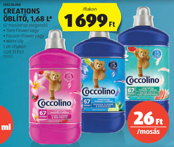 COCCOLINO CREATIONS ÖBLÍTŐ, 1,68 l