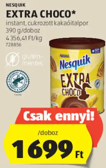 ALDI NESQUIK EXTRA CHOCO 390 g ajánlat