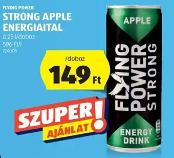 FLYING POWER STRONG APPLE ENERGIAITAL 0,25 l