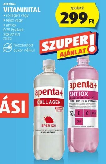 ALDI APENTA+ VITAMINITAL 0,75 l ajánlat