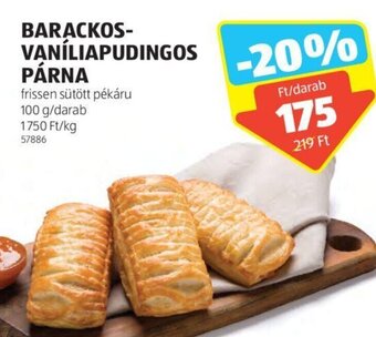 ALDI BARACKOS-VANÍLIAPUDINGOS PÁRNA 100 g ajánlat