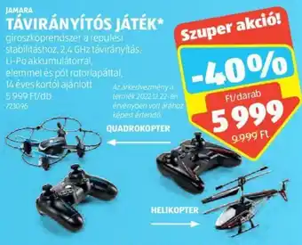 ALDI JAMARA TÁVIRÁNYÍTÓS JÁTÉK 1 db ajánlat