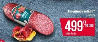 Coop Finonimo szalámi 10 dkg ajánlat