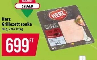 Coop Herz Grillezett sonka 90 g ajánlat