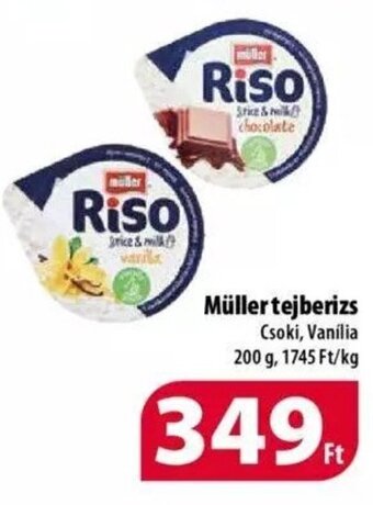 Coop Müller tejberizs 200 g ajánlat