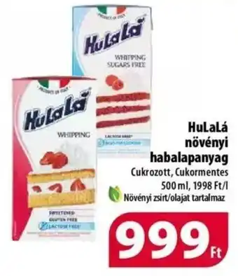 Coop HuLaLá növényi habalapanyag 500 ml ajánlat