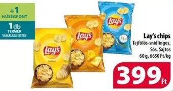Coop Lay's chips 60 g ajánlat