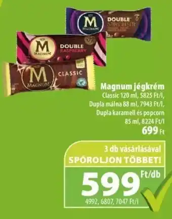 Magnum jégkrém 85 - 120 ml