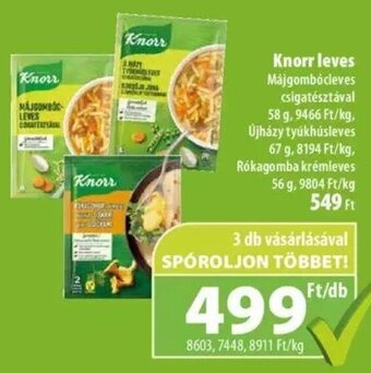 Coop Knorr leves 56 - 67 g ajánlat