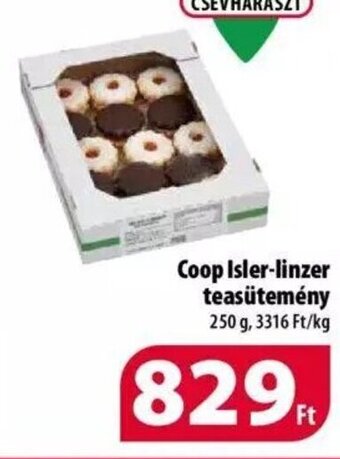 Coop Coop Isler-linzer teasütemény 250 g ajánlat